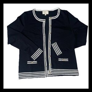 Debbie Morgan Sweater XL Timeless Classic Classy Chic Old Money